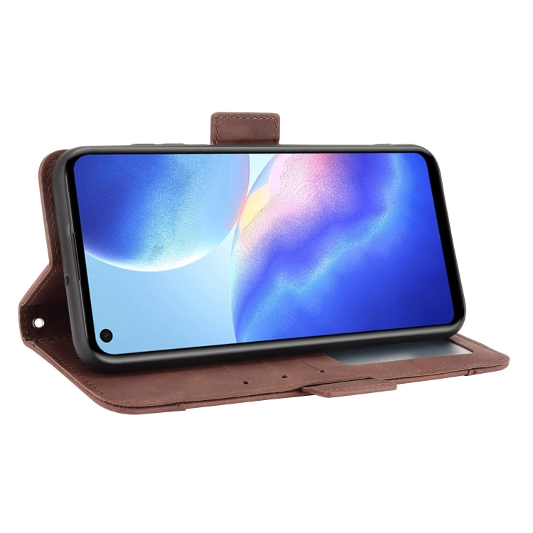 For Blackview A90 Skin Feel Calf Pattern Horizontal Flip Leather Case with Holder & Card Slots & Photo Frame(Brown) - More Brand by PMC TechLife | Online Shopping South Africa | PMC TechLife | Buy Now Pay Later Mobicred