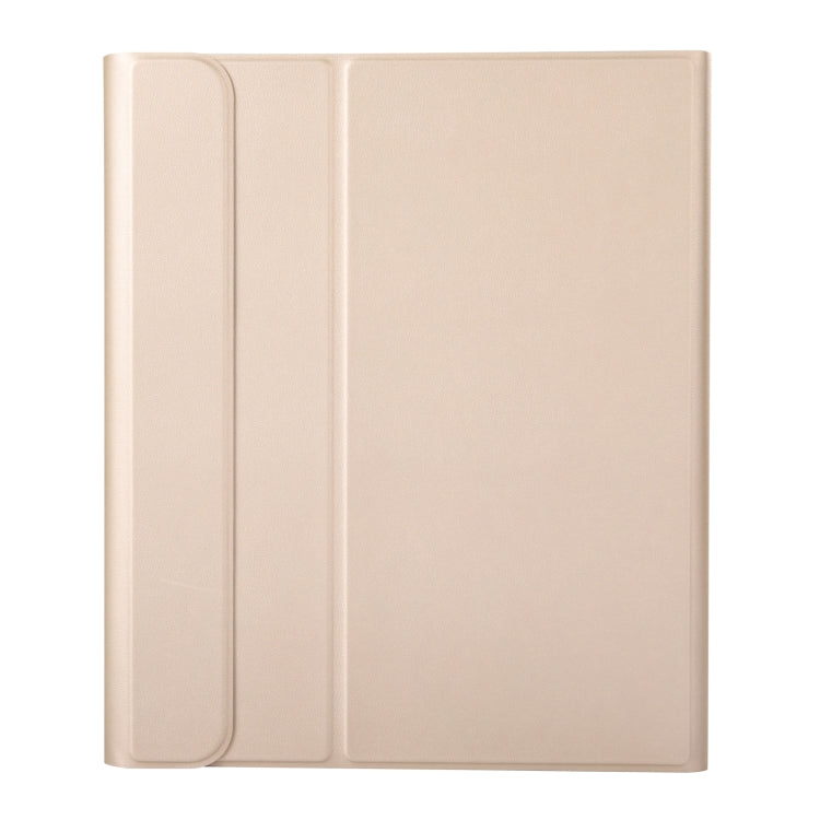 A126 For Huawei MatePad Pro 12.6 2021 Sheep Texture Ultra-thin Bluetooth Keyboard Horizontal Flip Leather Tablet Case with Holder(Gold) - Huawei Keyboard by PMC TechLife | Online Shopping South Africa | PMC TechLife