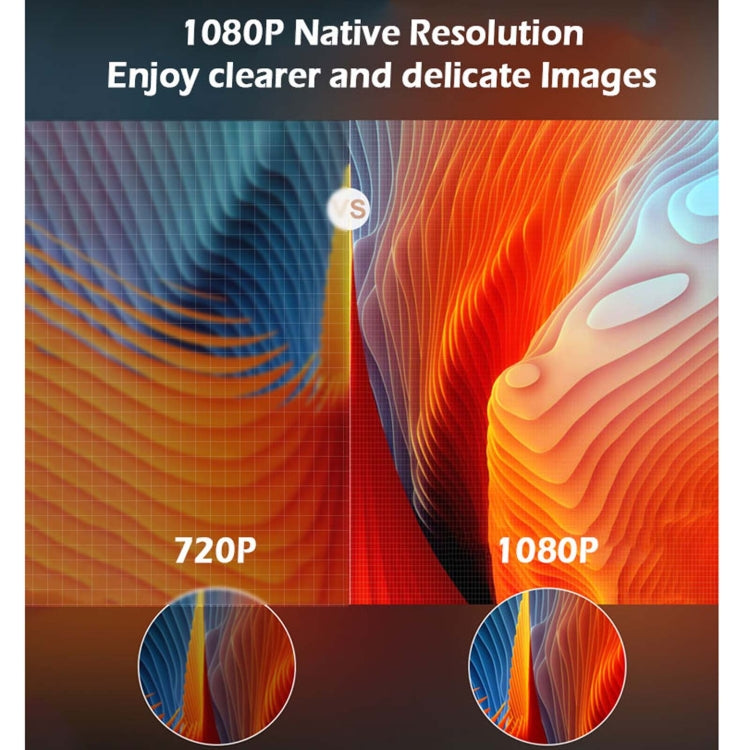 WEJOY Y1 1920x1080P 100 ANSI Lumens Portable Home Theater LED HD Digital Projector, Android 6.0, 1G+16G, AU Plug (White) - LED Projector by WEJOY | Online Shopping South Africa | PMC TechLife | Buy Now Pay Later Mobicred