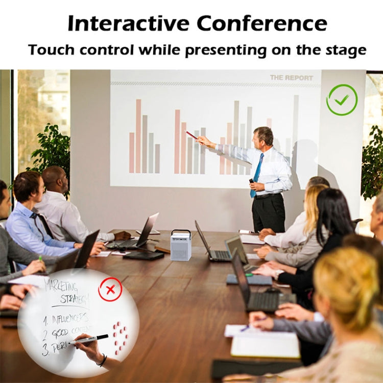 WEJOY Y2 1920x1080P 100 ANSI Lumens Portable Home Theater LED HD Digital Projector, Touch Control Version, Android 9.0, 2G+16G, AU Plug - free shipping - PMC Jewellery - Order now!