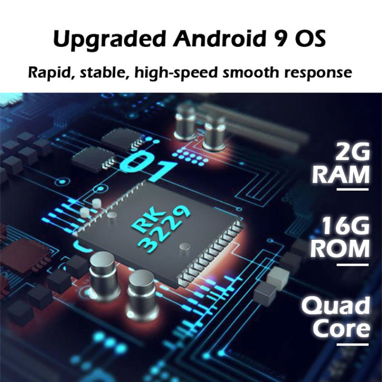 WEJOY Y2 1920x1080P 100 ANSI Lumens Portable Home Theater LED HD Digital Projector, Touch Control Version, Android 9.0, 2G+16G, AU Plug - free shipping - PMC Jewellery - Order now!