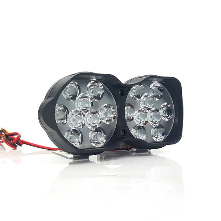 2 PCS L15 8-85V / 15W / 5000K / 1200LM Motorcycle / Car IPX4 Waterproof External LED Glare Spotlight Working Lamp - Headlights by PMC TechLife | Online Shopping South Africa | PMC TechLife | Buy Now Pay Later Mobicred