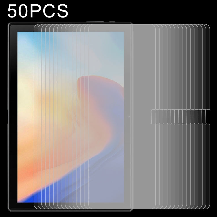 For Blackview Tab 8E 50 PCS 0.26mm 9H 2.5D Tempered Glass Film - Others by PMC TechLife | Online Shopping South Africa | PMC TechLife