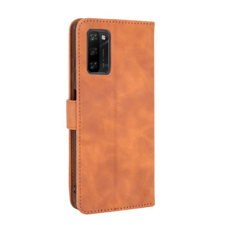 For Blackview A100 Solid Color Skin Feel Magnetic Buckle Horizontal Flip Calf Texture PU Leather Case with Holder & Card Slots & Wallet(Brown) - More Brand by PMC TechLife | Online Shopping South Africa | PMC TechLife | Buy Now Pay Later Mobicred