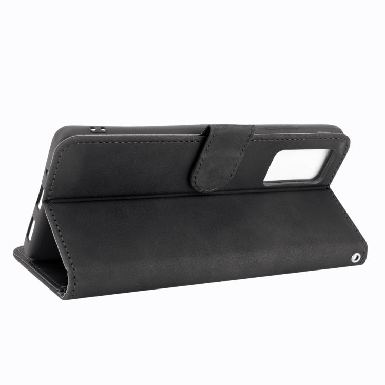 For Blackview A100 Solid Color Skin Feel Magnetic Buckle Horizontal Flip Calf Texture PU Leather Case with Holder & Card Slots & Wallet(Black) - More Brand by PMC TechLife | Online Shopping South Africa | PMC TechLife