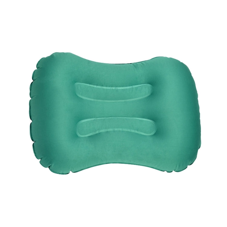 Outdoor Camping Trip Foldable Portable Inflatable Pillow Nap Waist Pillow, Specification:Inflate with Your Mouth(Emerald Green) - Camping Mats by PMC TechLife | Online Shopping South Africa | PMC TechLife | Buy Now Pay Later Mobicred