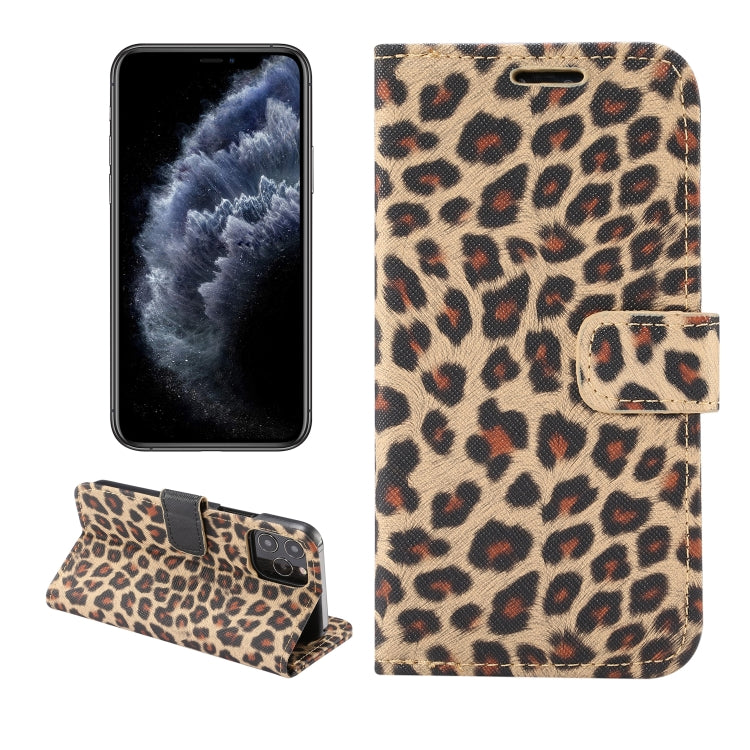 For iPhone 13 Leopard Pattern Horizontal Flip PC + PU Leather Case with Holder & Card Slots & Wallet(Yellow) - iPhone 13 Cases by PMC TechLife | Online Shopping South Africa | PMC TechLife