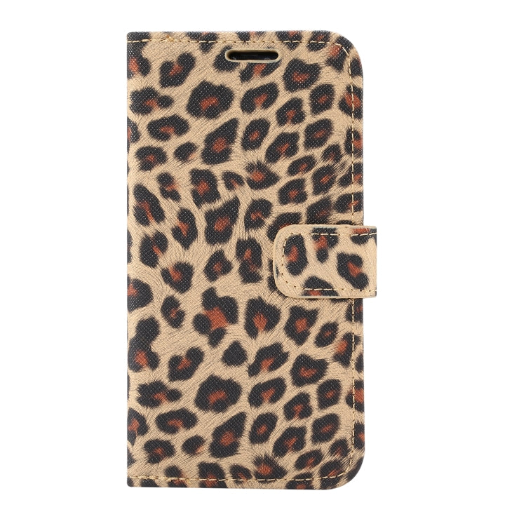 For iPhone 13 Leopard Pattern Horizontal Flip PC + PU Leather Case with Holder & Card Slots & Wallet(Yellow) - iPhone 13 Cases by PMC TechLife | Online Shopping South Africa | PMC TechLife