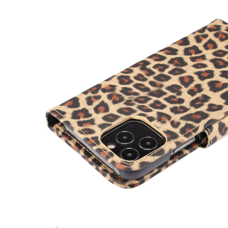 For iPhone 13 Leopard Pattern Horizontal Flip PC + PU Leather Case with Holder & Card Slots & Wallet(Yellow) - iPhone 13 Cases by PMC TechLife | Online Shopping South Africa | PMC TechLife