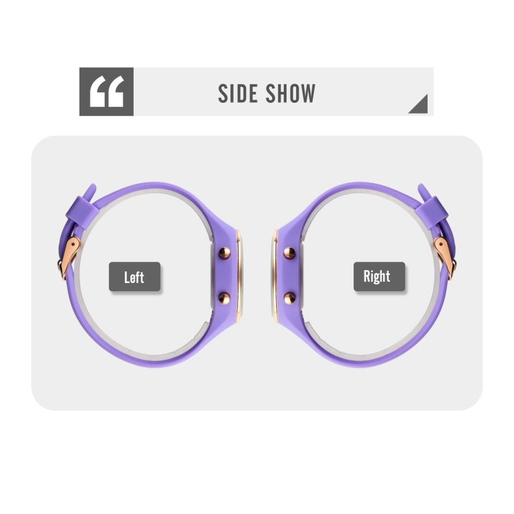 SKMEI 1720 Round Dial LED Digital Display Luminous Silicone Strap Electronic Watch(White) - free shipping - PMC TechLife - Order now!