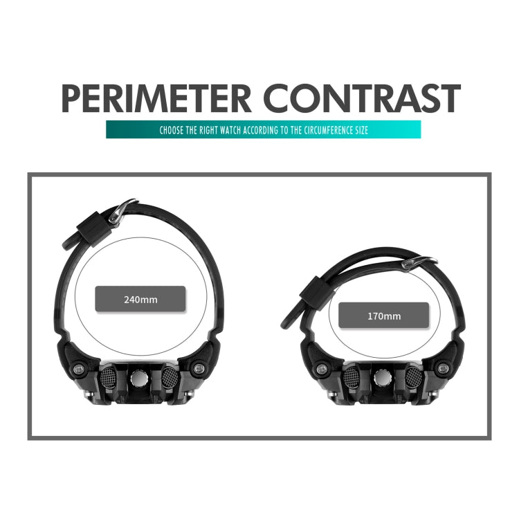 SKMEI 1725 Three Time LED Digital Display Timing Luminous Electronic Watch(Blue) - free shipping - PMC TechLife - Order now!