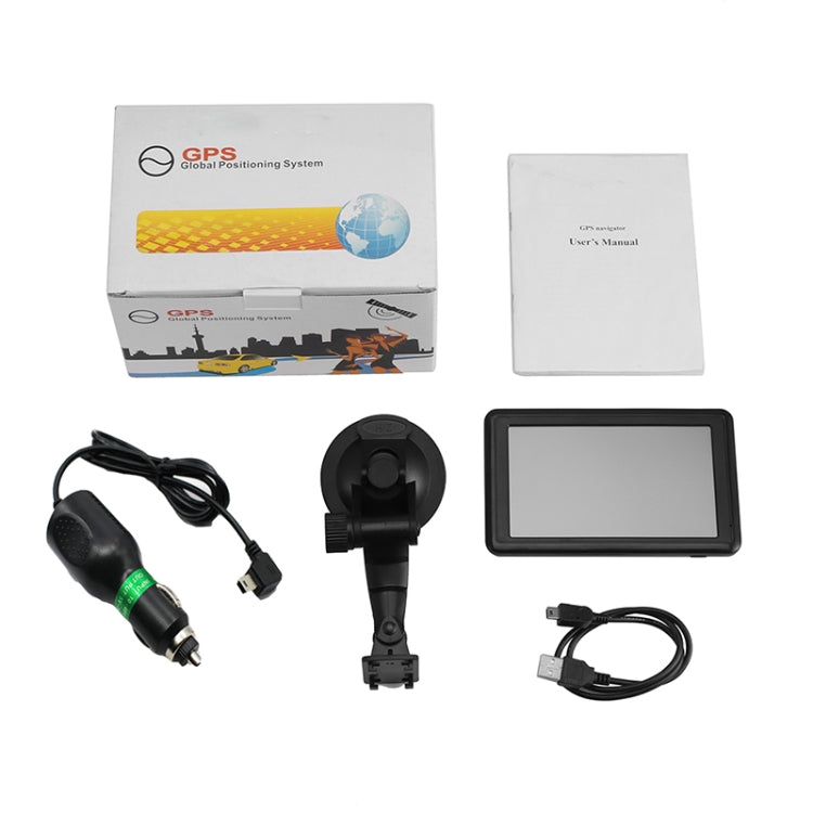 Q5 Car 5 inch HD TFT Touch Screen GPS Navigator Support TF Card / MP3 / FM Transmitter, Specification:South America Map - Car Monitor by PMC TechLife | Online Shopping South Africa | PMC TechLife | Buy Now Pay Later Mobicred