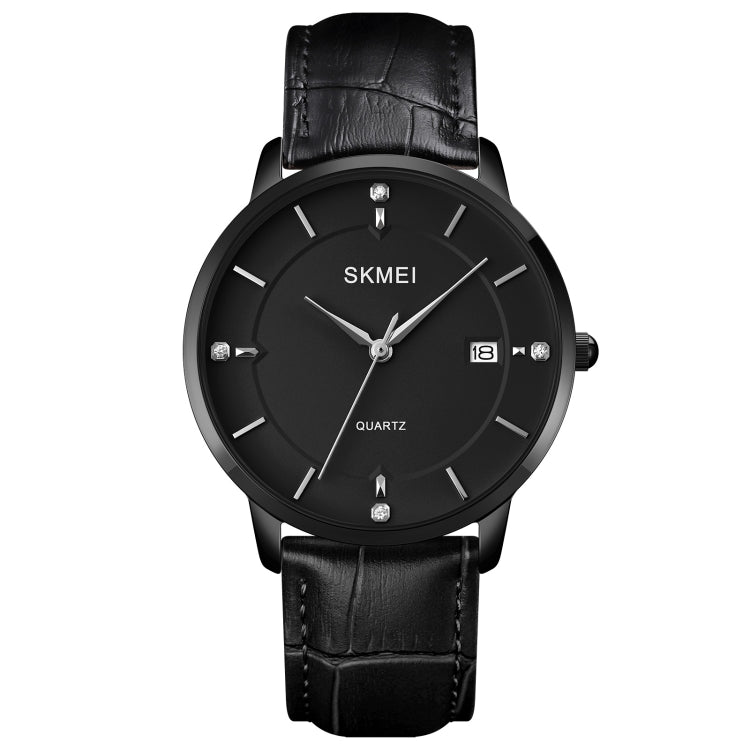 SKMEI 1801 Men Casual Calendar Quartz Watch(BLack) - free shipping - PMC TechLife - Order now!
