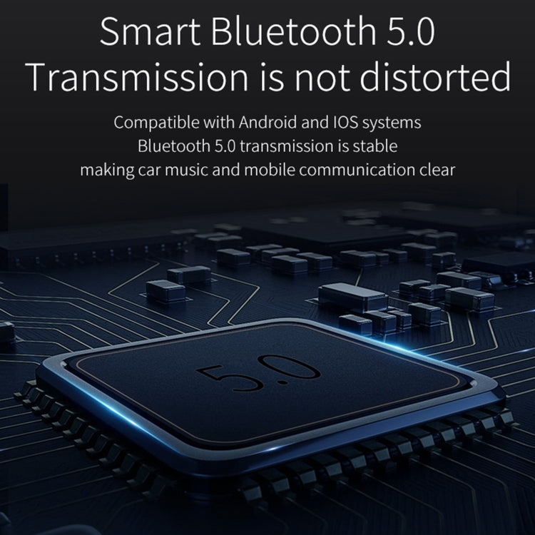 BC52 QC3.0 Fast Charging Car Colorful Atmosphere Light Bluetooth MP3 Player FM Transmitter - Bluetooth Car Kits by PMC TechLife | Online Shopping South Africa | PMC TechLife | Buy Now Pay Later Mobicred