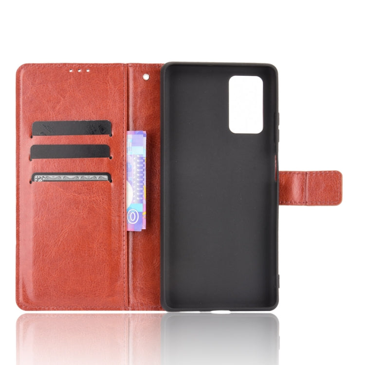 For Blackview A100 Crazy Horse Texture Horizontal Flip Leather Case with Holder & Card Slots & Lanyard(Brown) - More Brand by PMC TechLife | Online Shopping South Africa | PMC TechLife | Buy Now Pay Later Mobicred