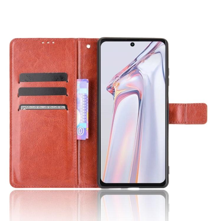 For Blackview A100 Crazy Horse Texture Horizontal Flip Leather Case with Holder & Card Slots & Lanyard(Brown) - More Brand by PMC TechLife | Online Shopping South Africa | PMC TechLife | Buy Now Pay Later Mobicred