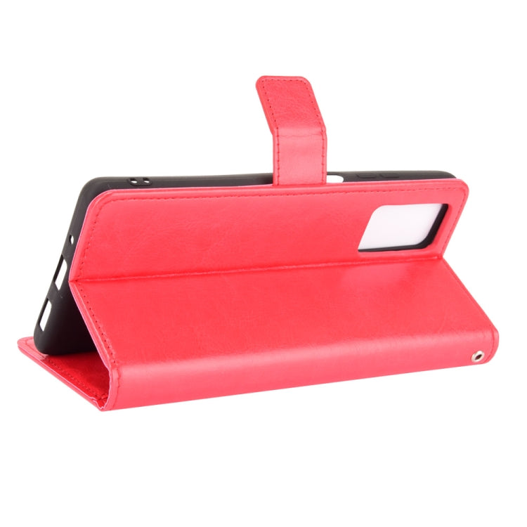 For Blackview A100 Crazy Horse Texture Horizontal Flip Leather Case with Holder & Card Slots & Lanyard(Red) - More Brand by PMC TechLife | Online Shopping South Africa | PMC TechLife | Buy Now Pay Later Mobicred