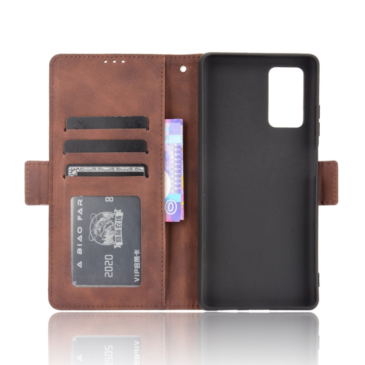 For Blackview A100 Skin Feel Calf Pattern Horizontal Flip Leather Case with Holder & Card Slots & Photo Frame(Brown) - More Brand by PMC TechLife | Online Shopping South Africa | PMC TechLife | Buy Now Pay Later Mobicred