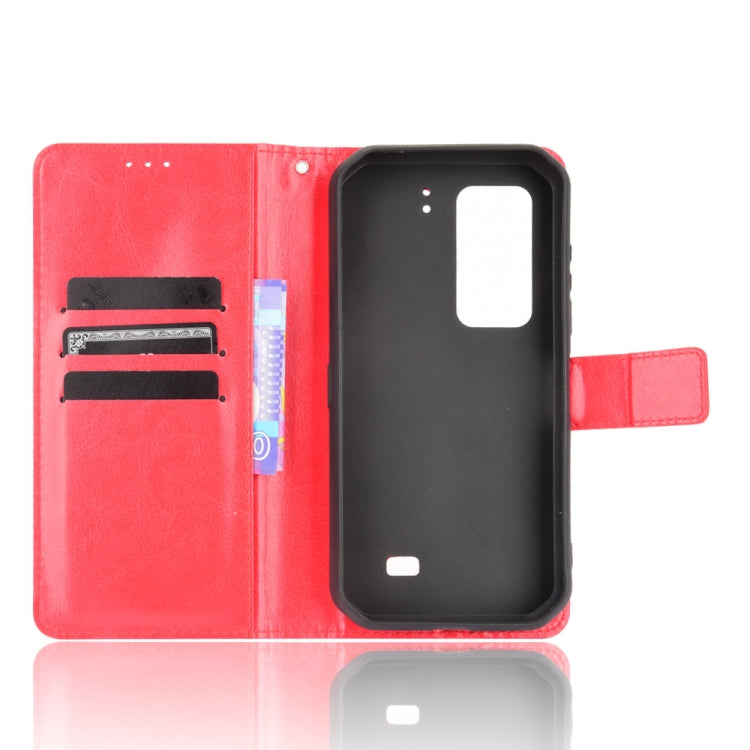 For Ulefone Armor 11 5G/11T 5G Crazy Horse Texture Horizontal Flip Leather Case with Holder & Card Slots & Lanyard(Red) - Ulefone Cases by PMC Jewellery | Online Shopping South Africa | PMC Jewellery | Buy Now Pay Later Mobicred