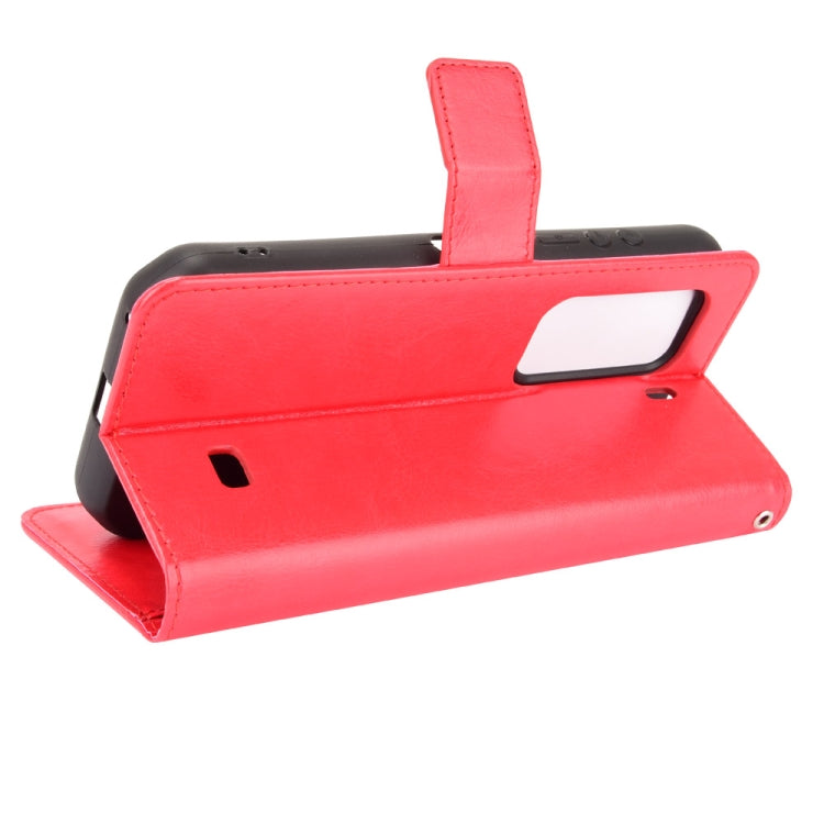 For Ulefone Armor 11 5G/11T 5G Crazy Horse Texture Horizontal Flip Leather Case with Holder & Card Slots & Lanyard(Red) - Ulefone Cases by PMC Jewellery | Online Shopping South Africa | PMC Jewellery | Buy Now Pay Later Mobicred