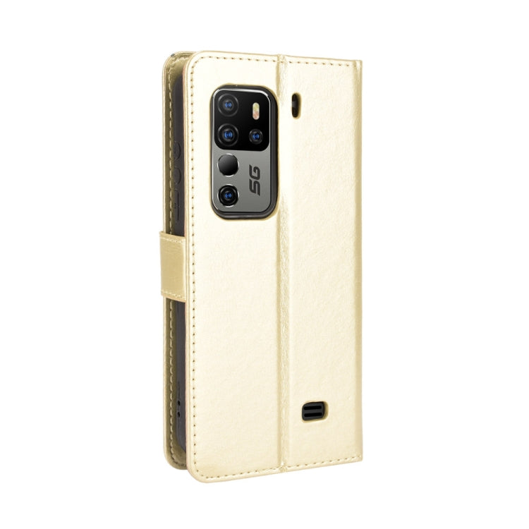 For Ulefone Armor 11 5G/11T 5G Crazy Horse Texture Horizontal Flip Leather Case with Holder & Card Slots & Lanyard(Gold) - Ulefone Cases by PMC Jewellery | Online Shopping South Africa | PMC Jewellery | Buy Now Pay Later Mobicred