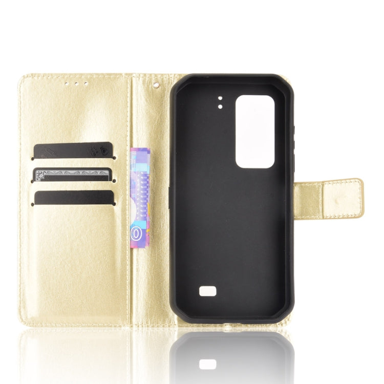 For Ulefone Armor 11 5G/11T 5G Crazy Horse Texture Horizontal Flip Leather Case with Holder & Card Slots & Lanyard(Gold) - Ulefone Cases by PMC Jewellery | Online Shopping South Africa | PMC Jewellery | Buy Now Pay Later Mobicred