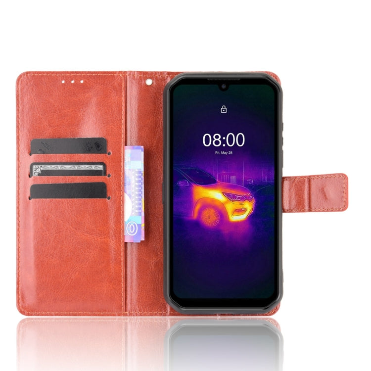 For Ulefone Armor 11 5G/11T 5G Crazy Horse Texture Horizontal Flip Leather Case with Holder & Card Slots & Lanyard(Brown) - Ulefone Cases by PMC Jewellery | Online Shopping South Africa | PMC Jewellery | Buy Now Pay Later Mobicred