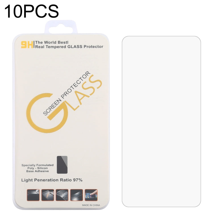 For Blackview BL5000 Dual 10 PCS 0.26mm 9H 2.5D Tempered Glass Film - For Blackview by PMC TechLife | Online Shopping South Africa | PMC TechLife