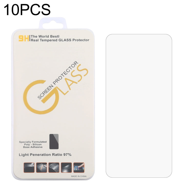 For Doogee V10 5G 10 PCS 0.26mm 9H 2.5D Tempered Glass Film - For Doogee by PMC TechLife | Online Shopping South Africa | PMC TechLife | Buy Now Pay Later Mobicred