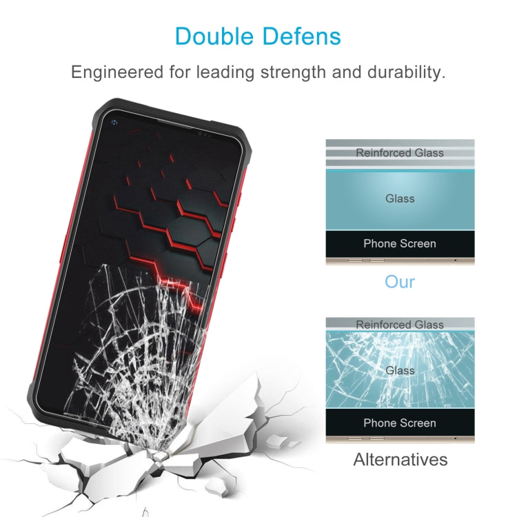 For Doogee V10 5G 10 PCS 0.26mm 9H 2.5D Tempered Glass Film - For Doogee by PMC TechLife | Online Shopping South Africa | PMC TechLife | Buy Now Pay Later Mobicred