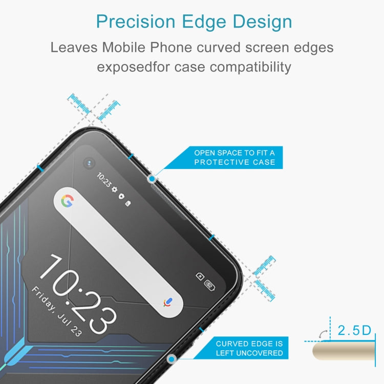 For Blackview BL5000 Dual 50 PCS 0.26mm 9H 2.5D Tempered Glass Film - For Blackview by PMC TechLife | Online Shopping South Africa | PMC TechLife