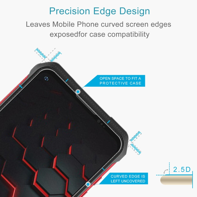 For Doogee V10 5G 50 PCS 0.26mm 9H 2.5D Tempered Glass Film - For Doogee by PMC TechLife | Online Shopping South Africa | PMC TechLife | Buy Now Pay Later Mobicred