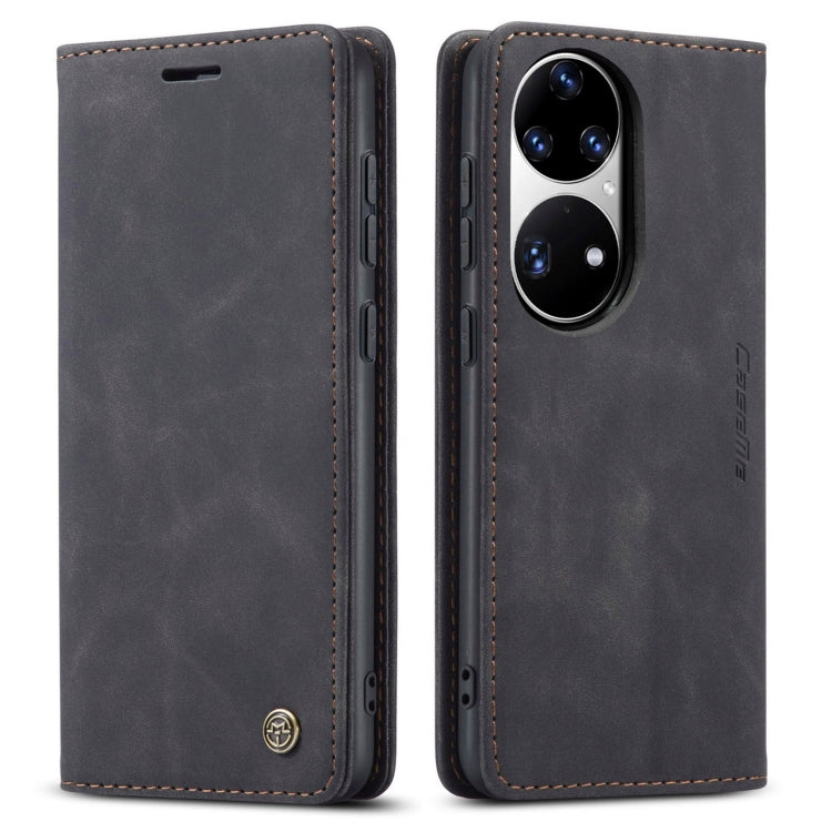 CaseMe 013 Multifunctional Horizontal Flip Leather Case with Holder & Card Slot & Wallet For Huawei P50 Pro(Black) - free shipping - PMC Jewellery - Order now!