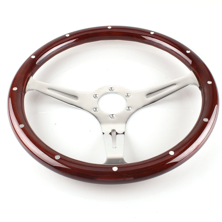 FXP8131+FXP8120A Car Modification 380mm Racing Sports Universal Perforated Steering Wheel - Seat Belts & Padding by PMC TechLife | Online Shopping South Africa | PMC TechLife | Buy Now Pay Later Mobicred
