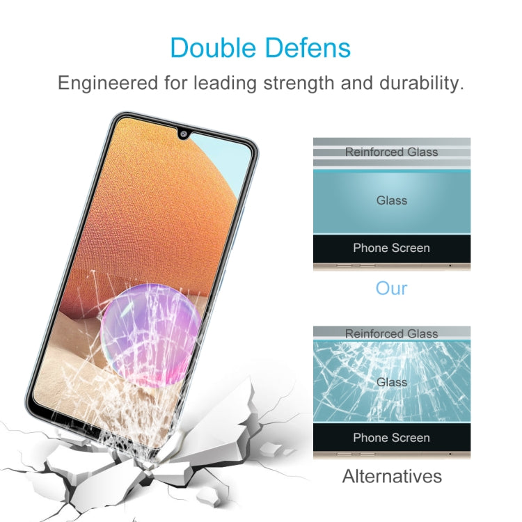 For Samsung Galaxy A32 4G 10 PCS 0.26mm 9H 2.5D Tempered Glass Film - free shipping - PMC TechLife - Order now!