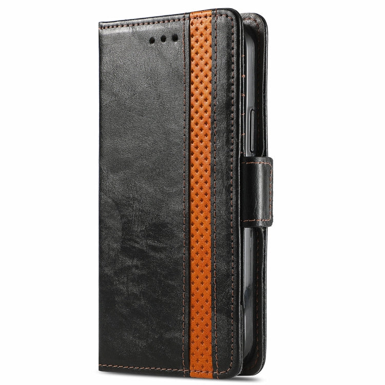 For Doogee X96 Pro CaseNeo Business Splicing Dual Magnetic Buckle Horizontal Flip PU Leather Case with Holder & Card Slots & Wallet(Black) - More Brand by PMC TechLife | Online Shopping South Africa | PMC TechLife | Buy Now Pay Later Mobicred