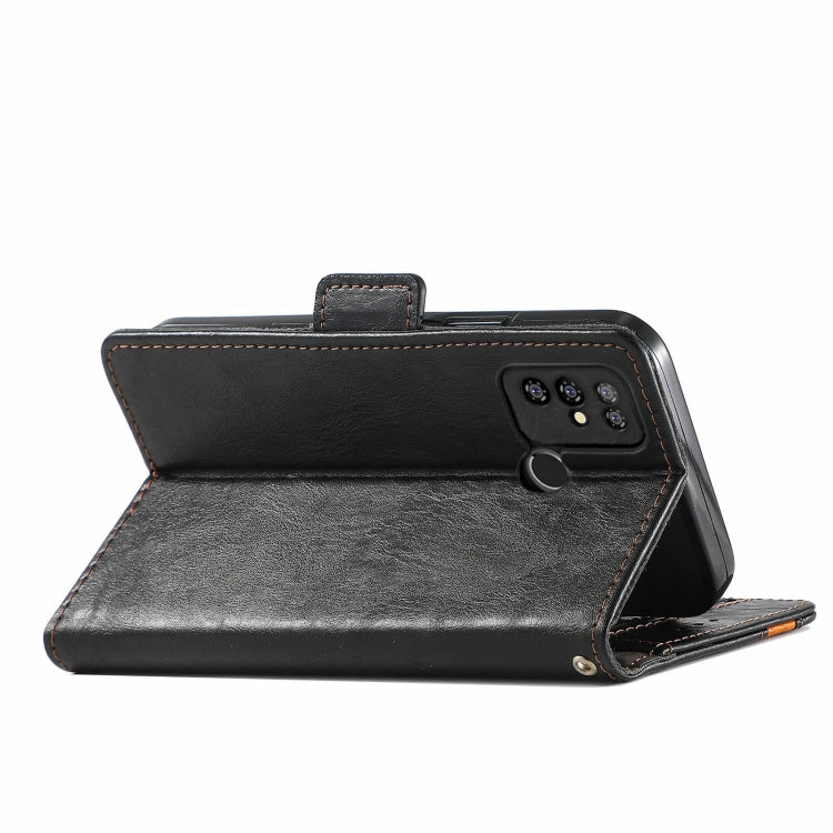 For Doogee X96 Pro CaseNeo Business Splicing Dual Magnetic Buckle Horizontal Flip PU Leather Case with Holder & Card Slots & Wallet(Black) - More Brand by PMC TechLife | Online Shopping South Africa | PMC TechLife | Buy Now Pay Later Mobicred