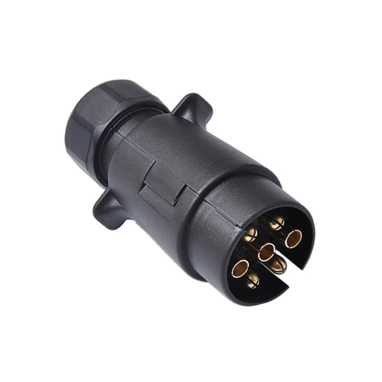 A0226 12V 7-pin Plastic Trailer Connector Socket + Plug EU - Terminal connectors by PMC TechLife | Online Shopping South Africa | PMC TechLife | Buy Now Pay Later Mobicred