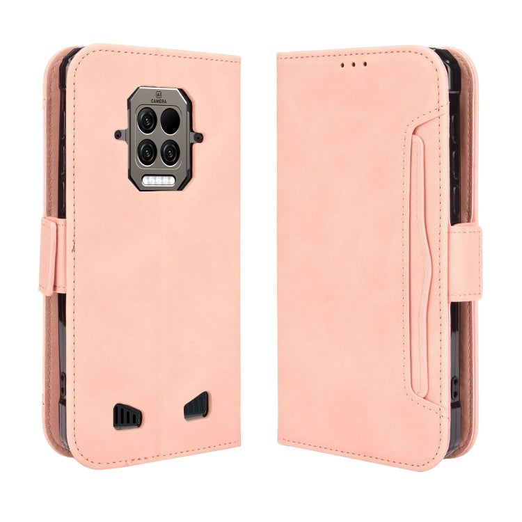 For Doogee S86 / S86 Pro Skin Feel Calf Pattern Horizontal Flip Leather Case with Holder & Card Slots & Photo Frame(Pink) - More Brand by PMC TechLife | Online Shopping South Africa | PMC TechLife | Buy Now Pay Later Mobicred