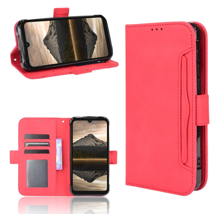 For Doogee S86 / S86 Pro Skin Feel Calf Pattern Horizontal Flip Leather Case with Holder & Card Slots & Photo Frame(Red) - More Brand by PMC TechLife | Online Shopping South Africa | PMC TechLife | Buy Now Pay Later Mobicred