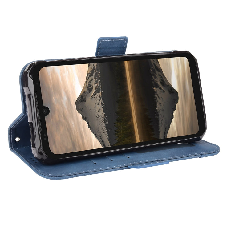 For Doogee S86 / S86 Pro Skin Feel Calf Pattern Horizontal Flip Leather Case with Holder & Card Slots & Photo Frame(Blue) - More Brand by PMC TechLife | Online Shopping South Africa | PMC TechLife | Buy Now Pay Later Mobicred