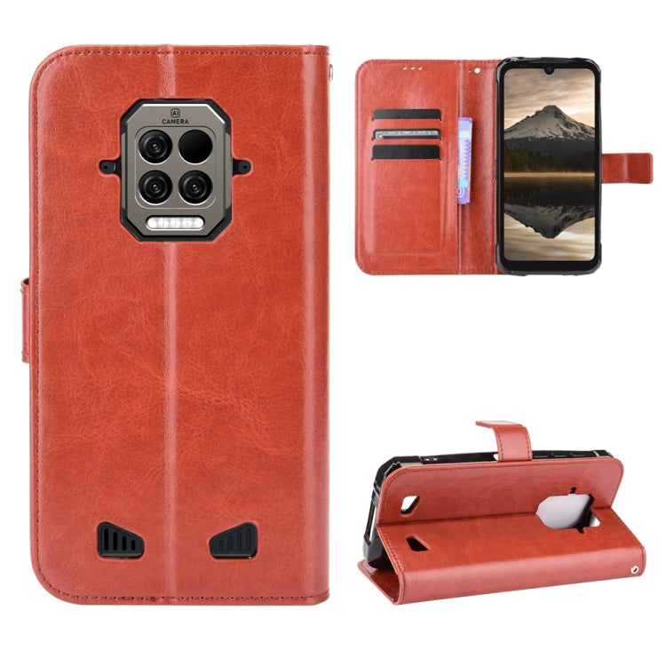For Doogee S86 / S86 Pro Crazy Horse Texture Horizontal Flip Leather Case with Holder & Card Slots & Lanyard(Brown) - More Brand by PMC TechLife | Online Shopping South Africa | PMC TechLife | Buy Now Pay Later Mobicred