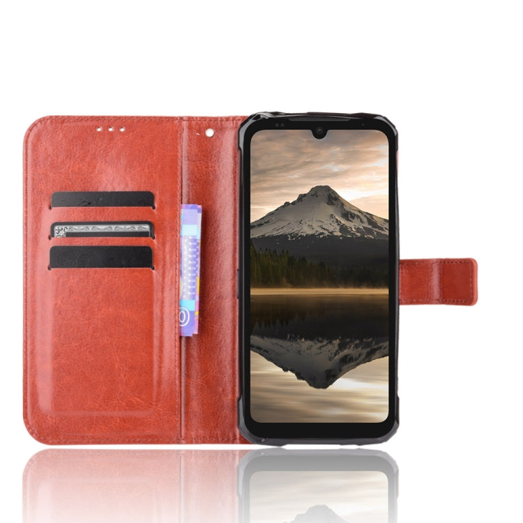 For Doogee S86 / S86 Pro Crazy Horse Texture Horizontal Flip Leather Case with Holder & Card Slots & Lanyard(Brown) - More Brand by PMC TechLife | Online Shopping South Africa | PMC TechLife | Buy Now Pay Later Mobicred