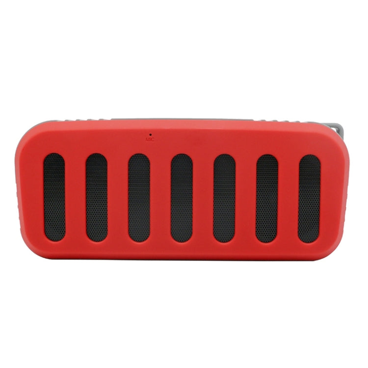 NewRixing NR-2013 TWS Car Exhaust Duct-shaped Bluetooth Speaker(Red) - free shipping - PMC Jewellery - Order now!
