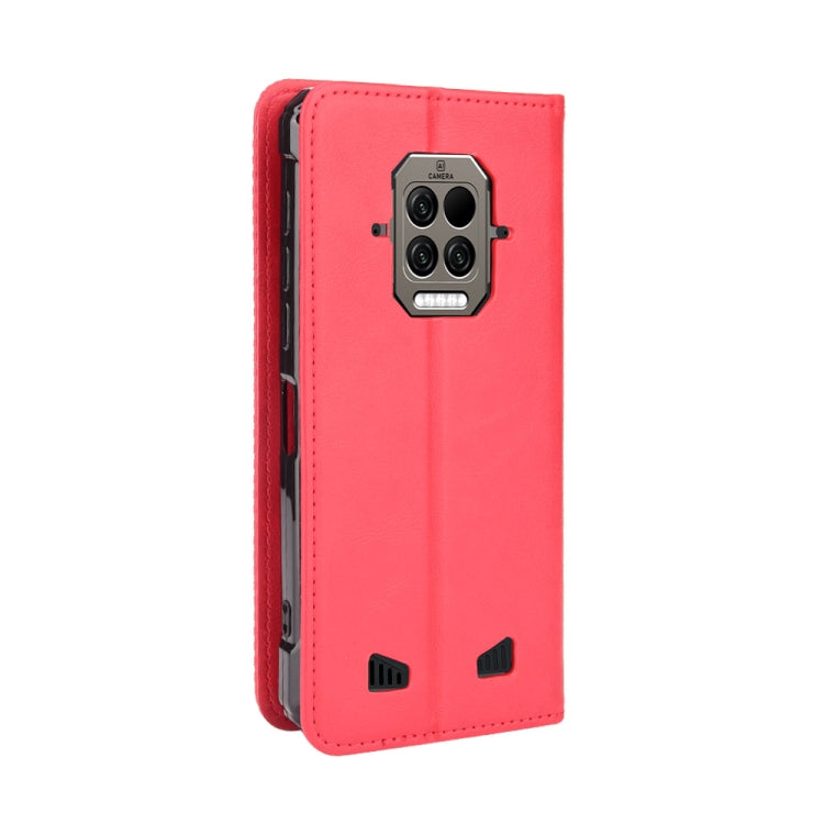 For Doogee S86 / S86 Pro Magnetic Buckle Retro Pattern Horizontal Flip Leather Case with Holder & Card Slot & Wallet(Red) - More Brand by PMC TechLife | Online Shopping South Africa | PMC TechLife | Buy Now Pay Later Mobicred