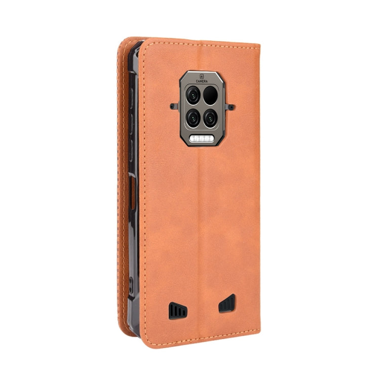 For Doogee S86 / S86 Pro Magnetic Buckle Retro Pattern Horizontal Flip Leather Case with Holder & Card Slot & Wallet(Brown) - More Brand by PMC TechLife | Online Shopping South Africa | PMC TechLife | Buy Now Pay Later Mobicred