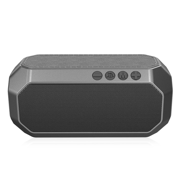 NewRixing NR-4000 TWS Mesh Polygon Music Box Concept Bluetooth Speaker(Iron Grey) - free shipping - PMC Jewellery - Order now!