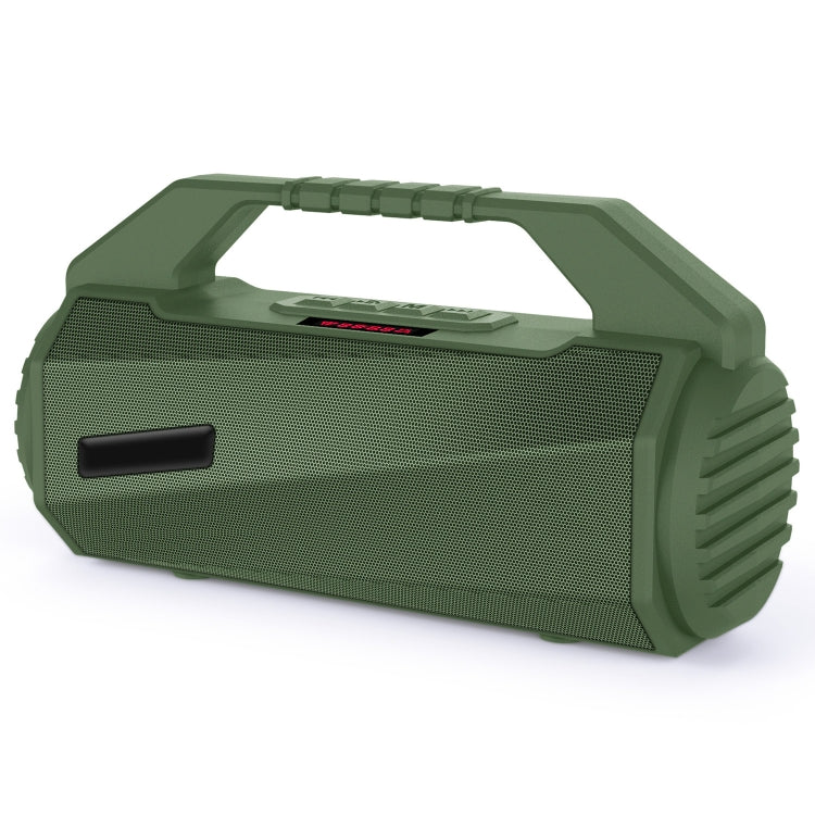 NewRixing NR-4025P with Screen Outdoor Splash-proof Water Portable Bluetooth Speaker, Support Hands-free Call / TF Card / FM / U Disk(Green) - free shipping - PMC Jewellery - Order now!