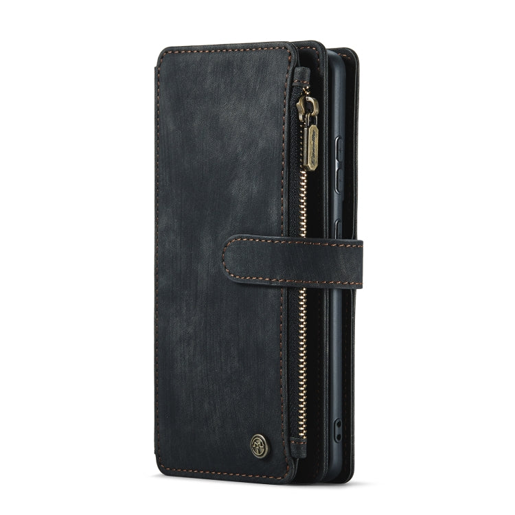 For Samsung Galaxy S20 5G CaseMe-C30 PU + TPU Multifunctional Horizontal Flip Leather Case with Holder & Card Slot & Wallet & Zipper Pocket(Black) - Galaxy Phone Cases by CaseMe | Online Shopping South Africa | PMC Jewellery | Buy Now Pay Later Mobicred