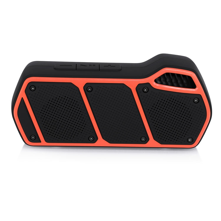 NewRixing NR-5011 Outdoor Portable Bluetooth Speakerr, Support Hands-free Call / TF Card / FM / U Disk(Orange) - free shipping - PMC Jewellery - Order now!